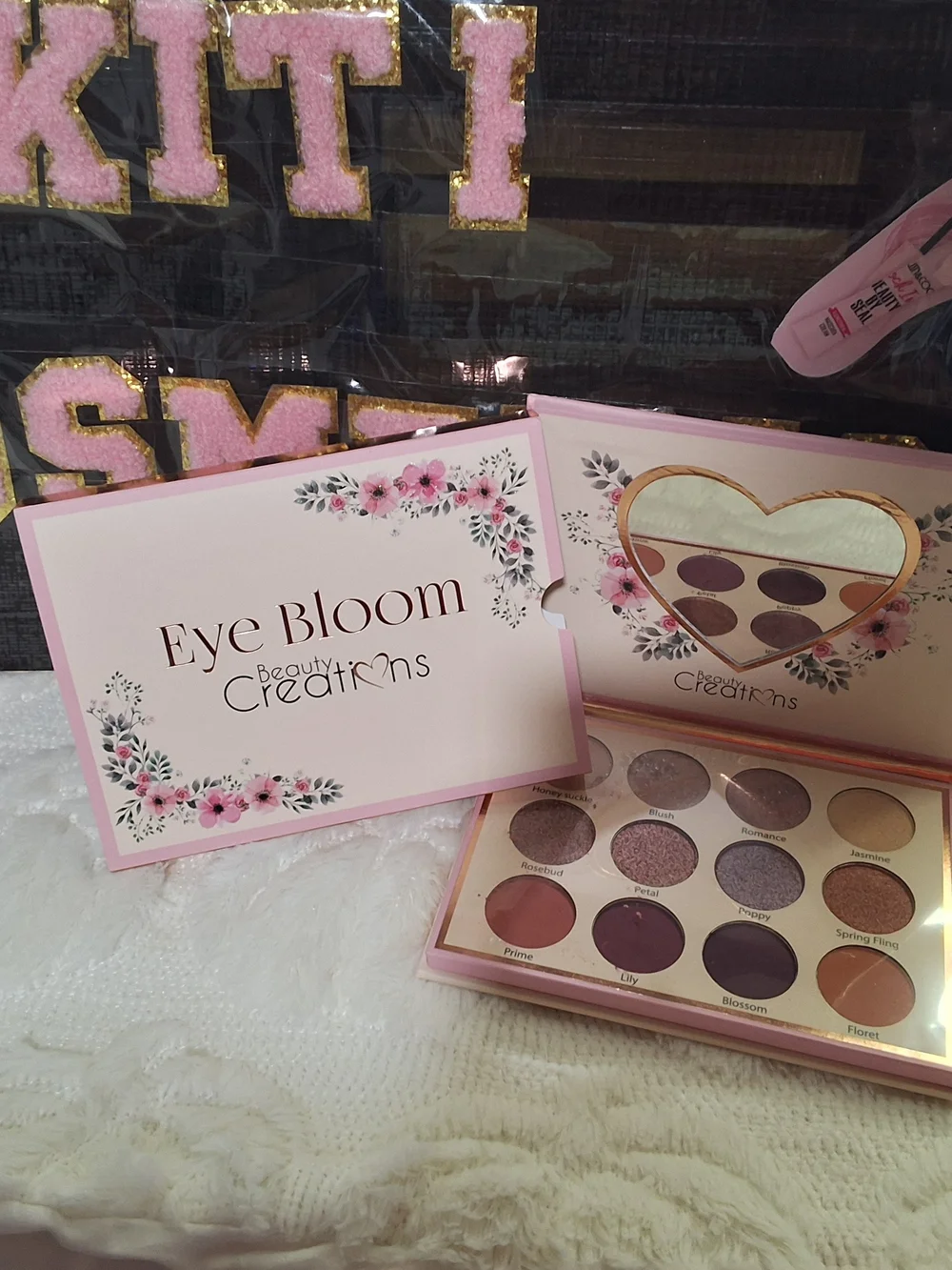 Beauty Creations Eye Bloom Eyeshadow Palette - Pink & Mauve Shades